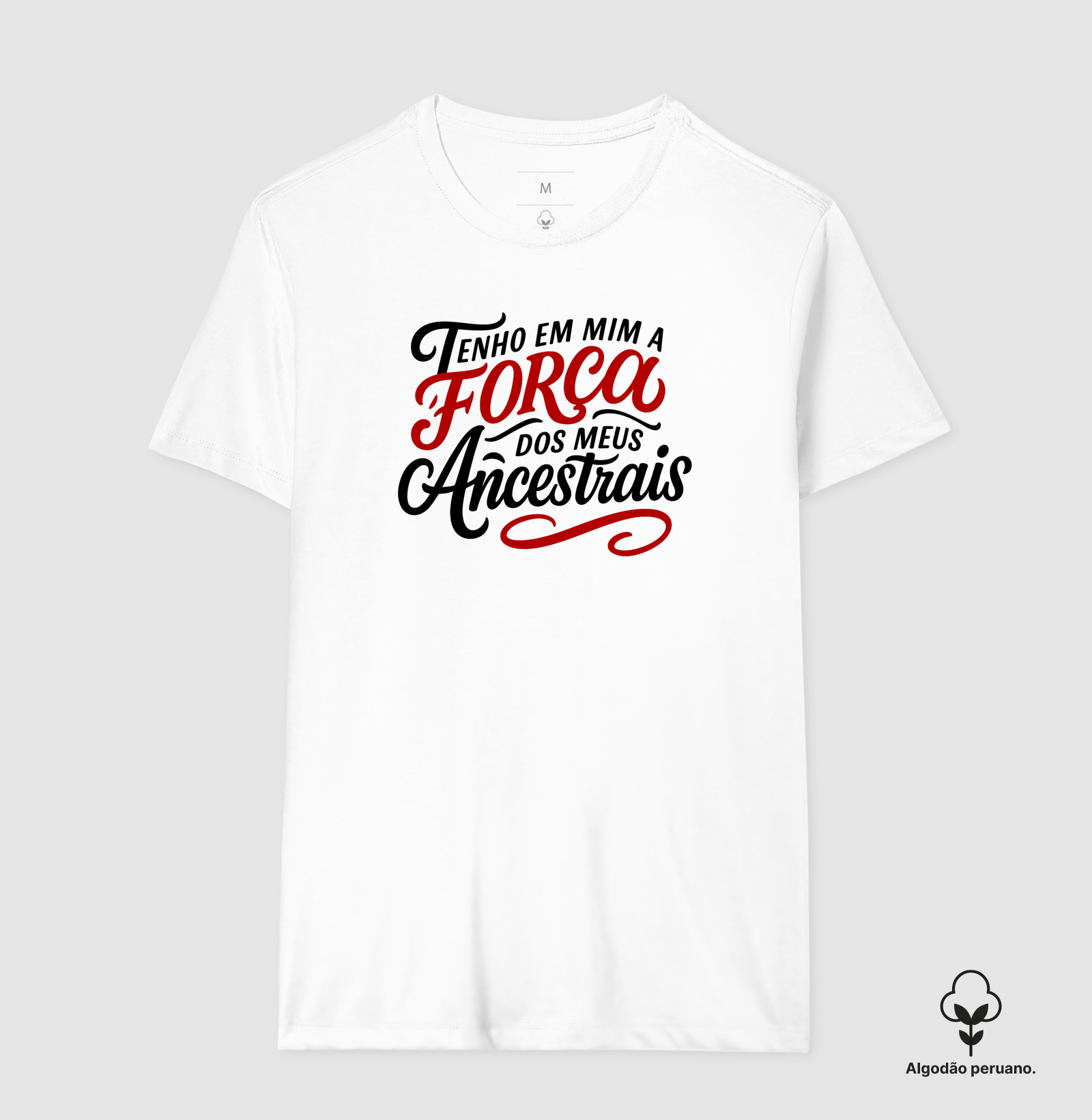 Tenho em mim a força dos meus ancestrais