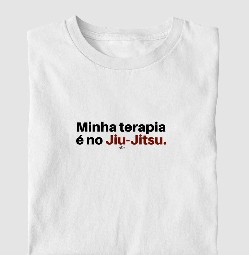 Minha terapia é no Jiu-Jitsu