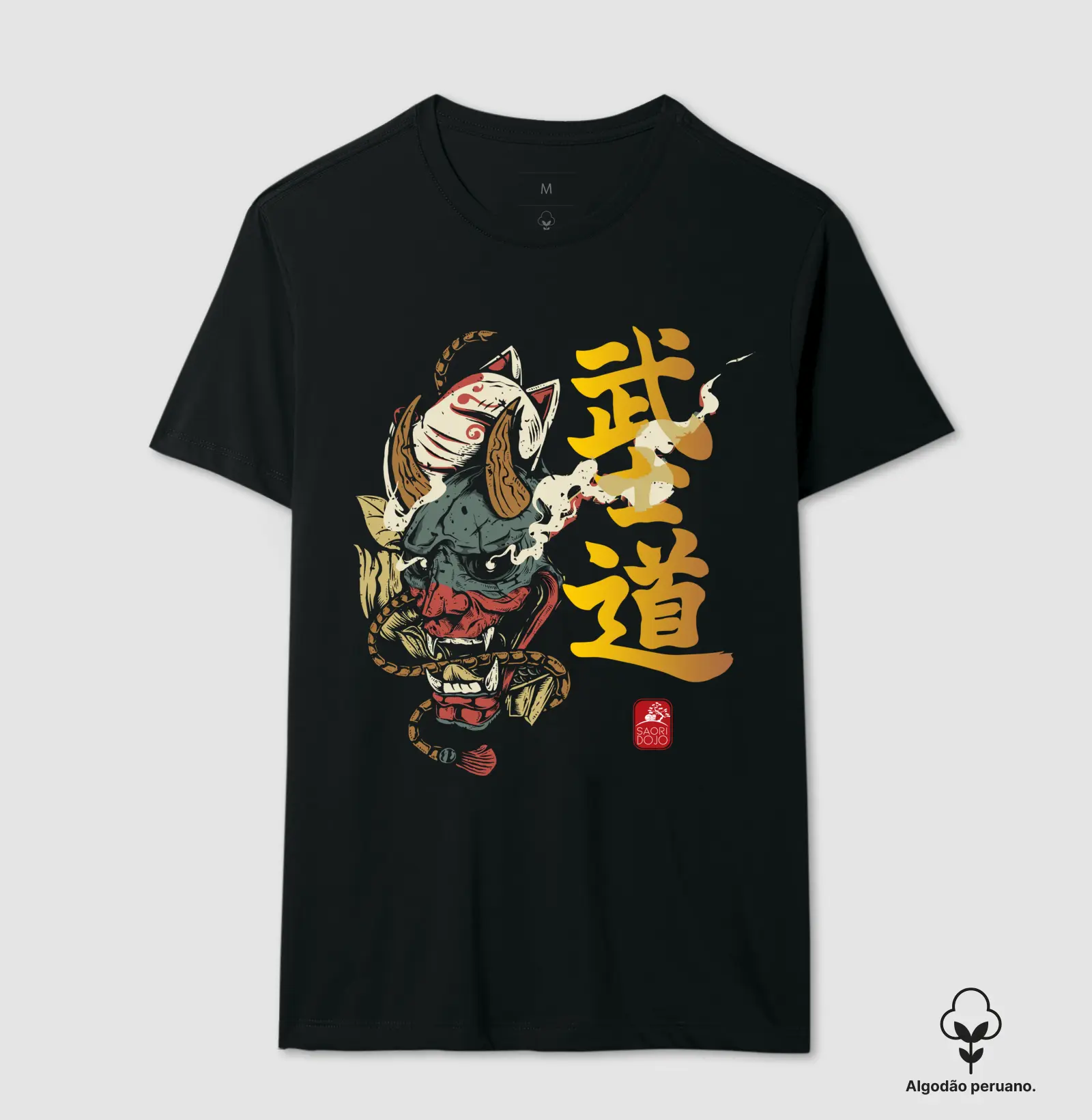 Hannya Bushido ALGODÃO PERUANO