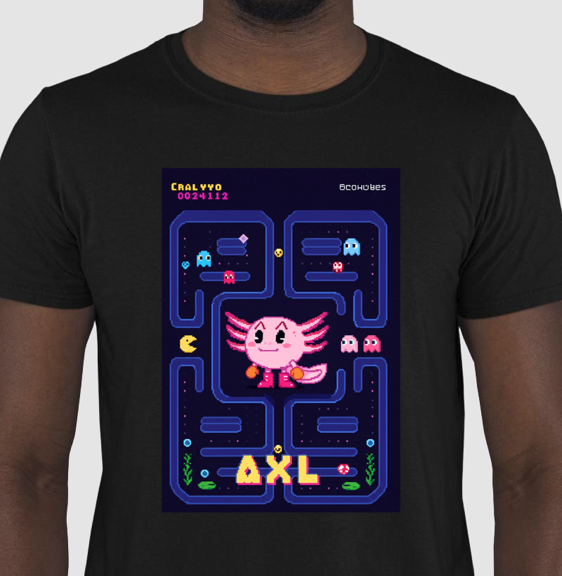 Camiseta - AXL, Pacman(01)