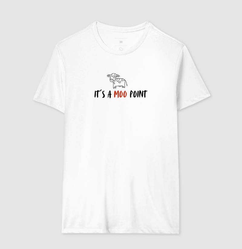 Camiseta It's a moo point