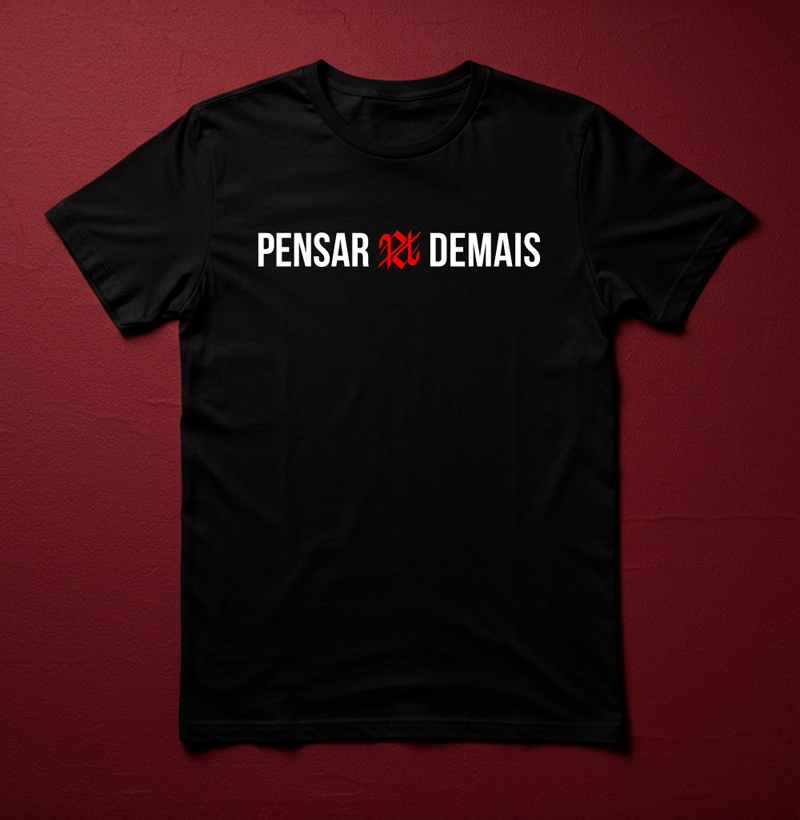 Pensar Demais - Logo