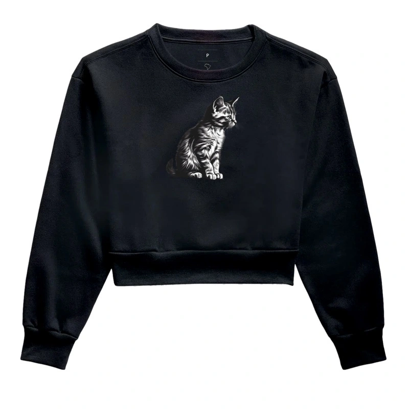 Gato - Moletom Crooped