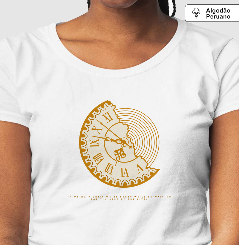 Camiseta Algodão Peruano WAITING
