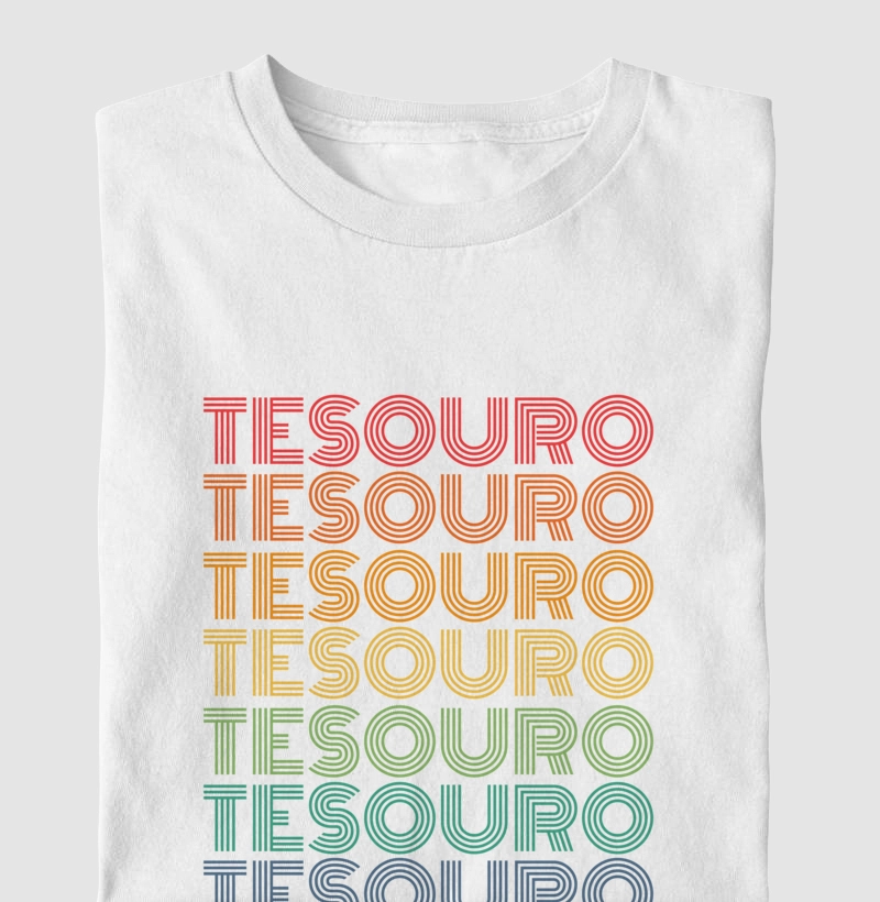 Tesouro Letreiro Retrô
