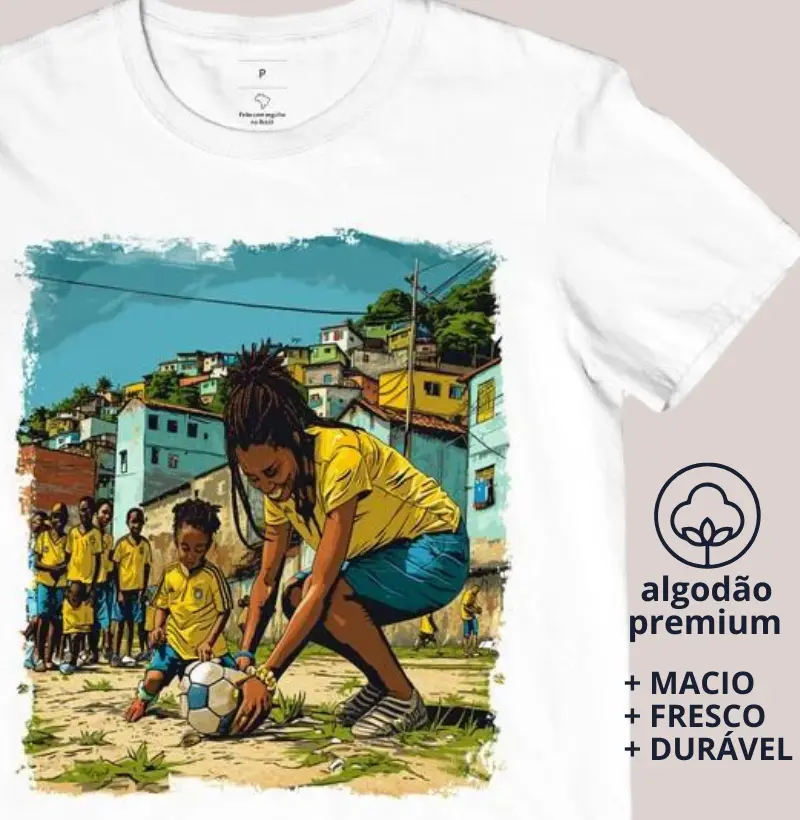 Camiseta Futebol de Comunidade