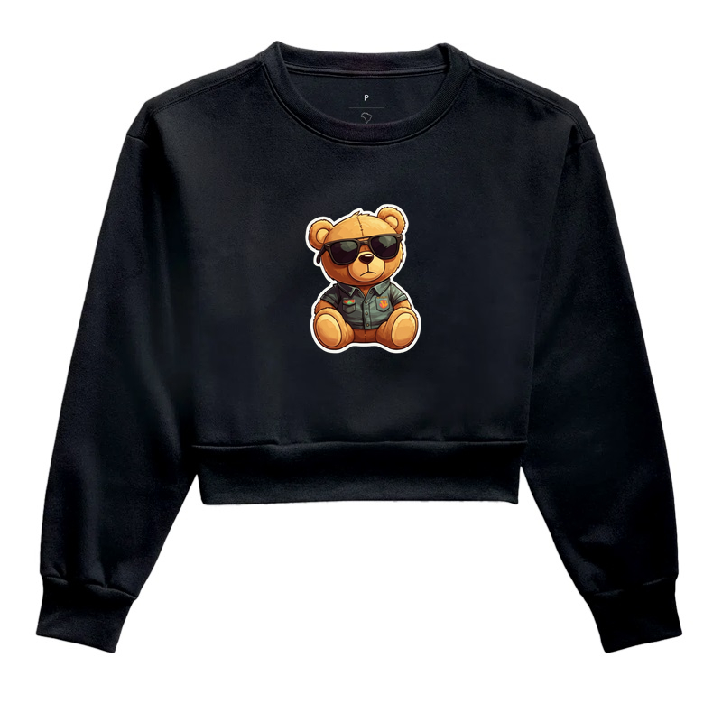 Bear-y Cool (fundo liso)