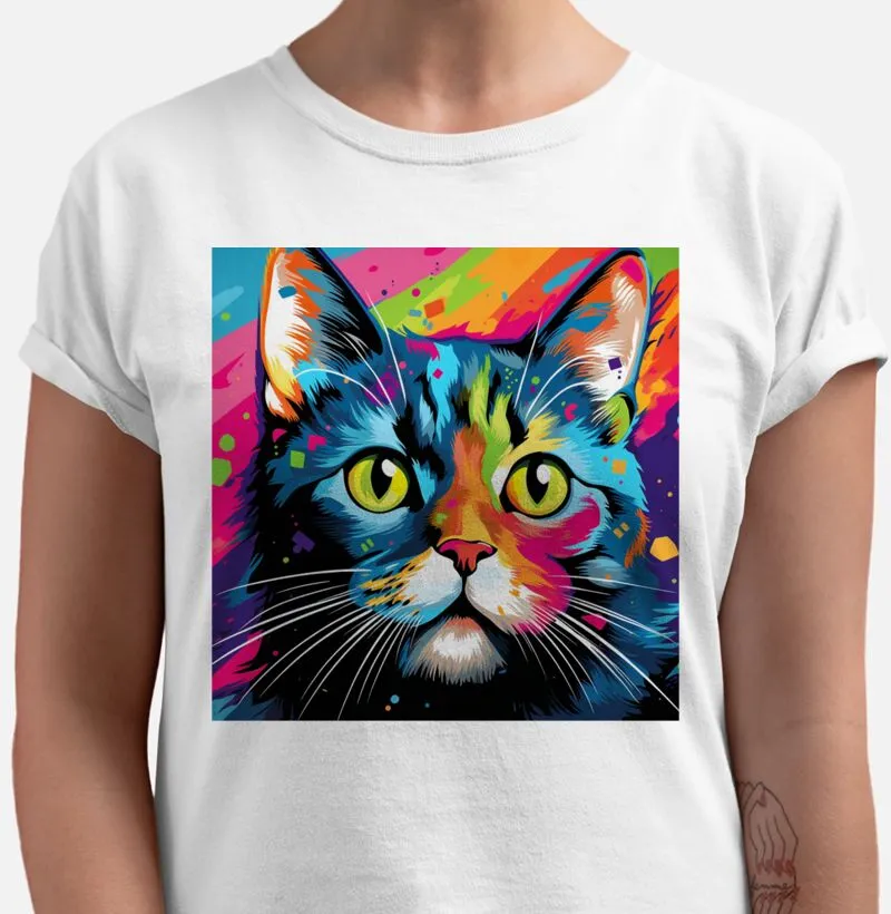 Gato Pop Art 4 