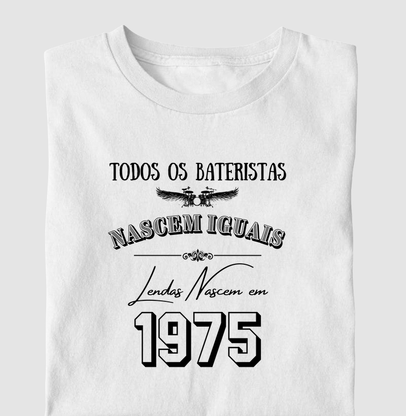 TODOS OS BATERISTAS NASCEM IGUAIS LENDAS NASCEM EM 1975