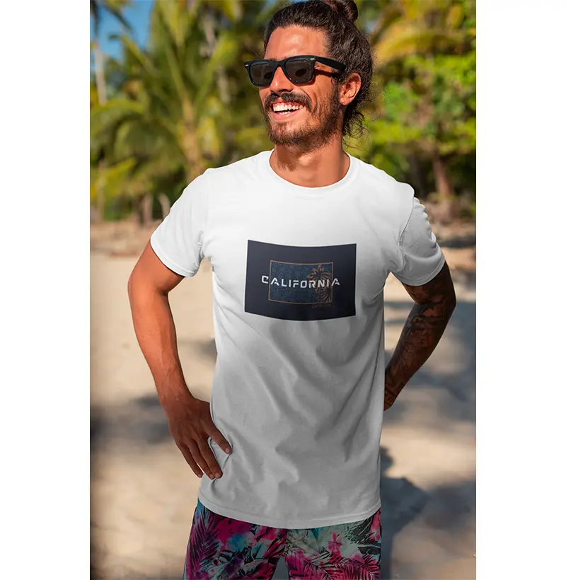 Camiseta Califórnia Santa Monica Beach