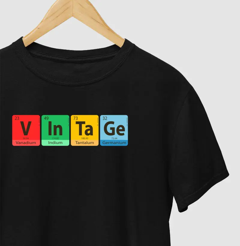 Tabela Periódica: Vintage