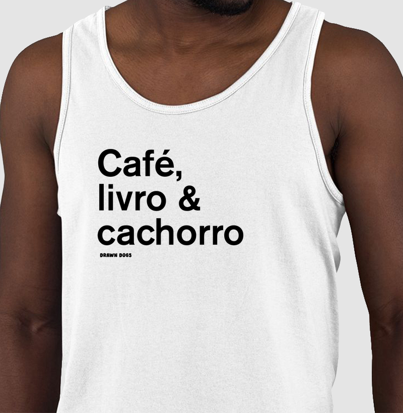 Café, livro & cachorro