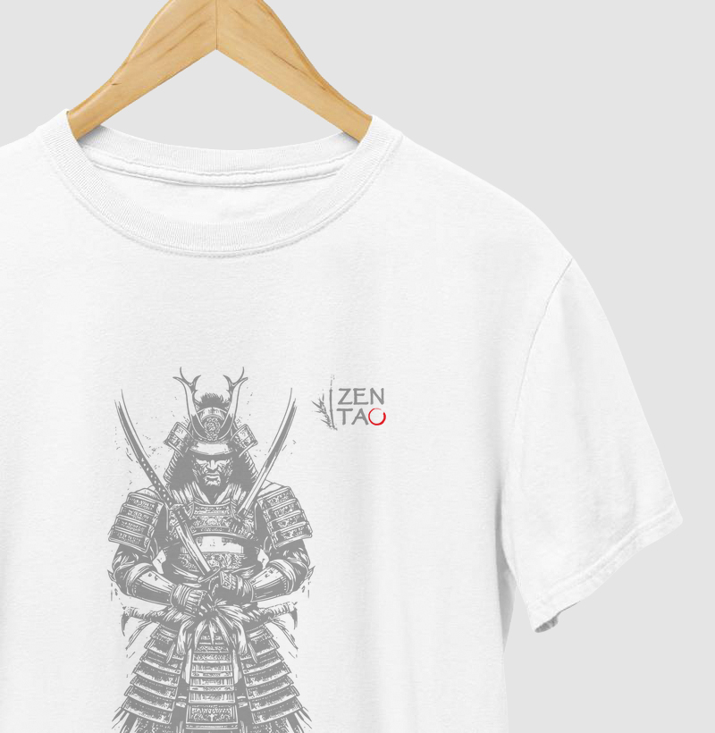 Samurai: o caminho do Guerreiro (estampa central cinza)