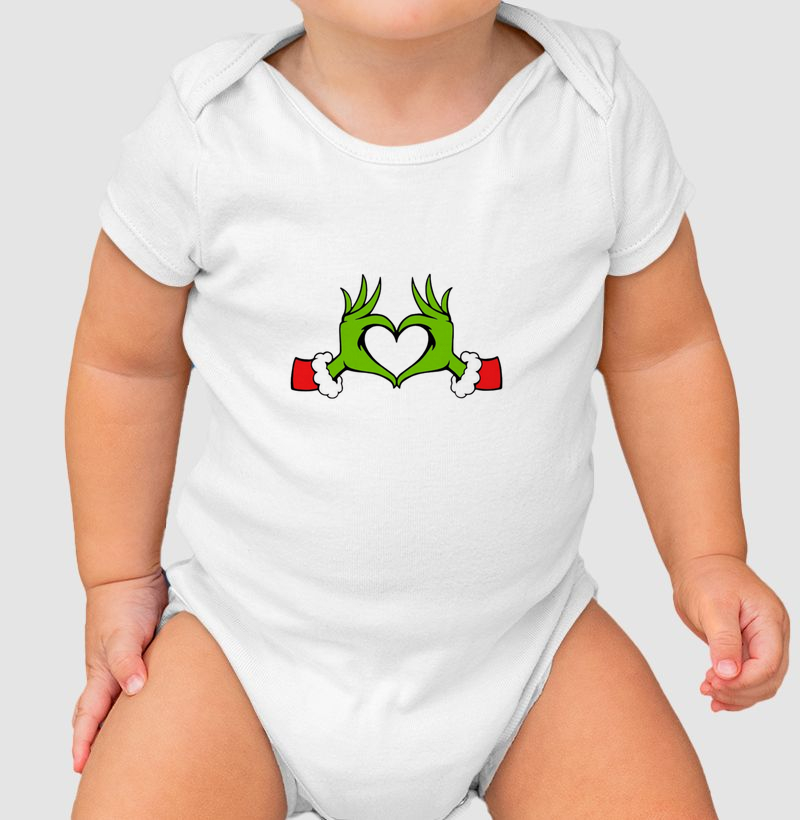 mão grinch coração