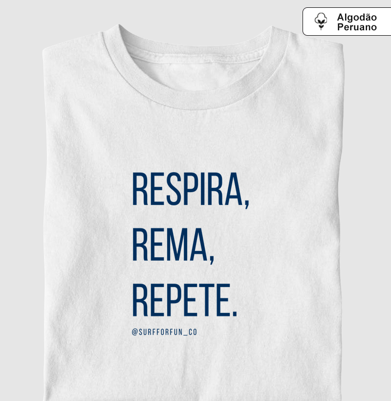Respira, rema e repete.