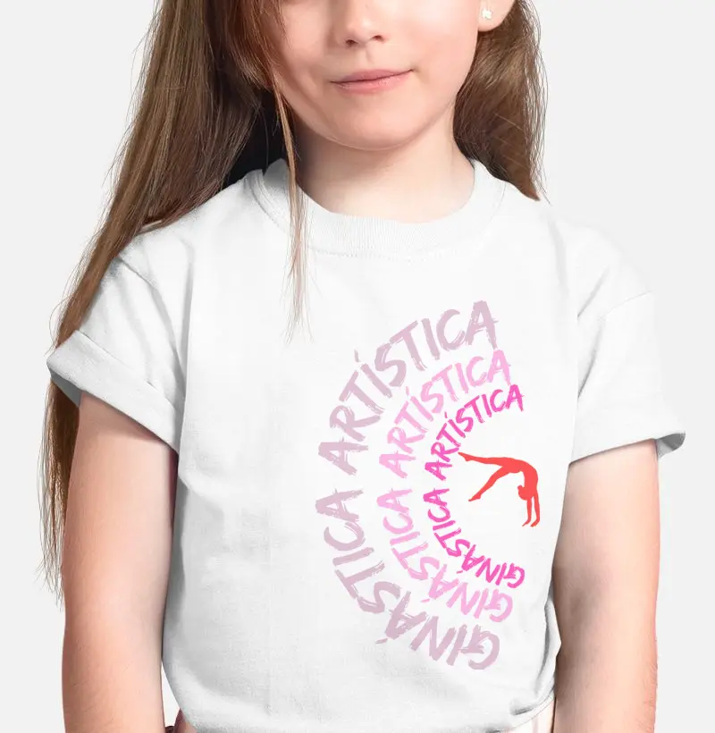 Camiseta Ginástica Artística - Tríplice Expressão Artística