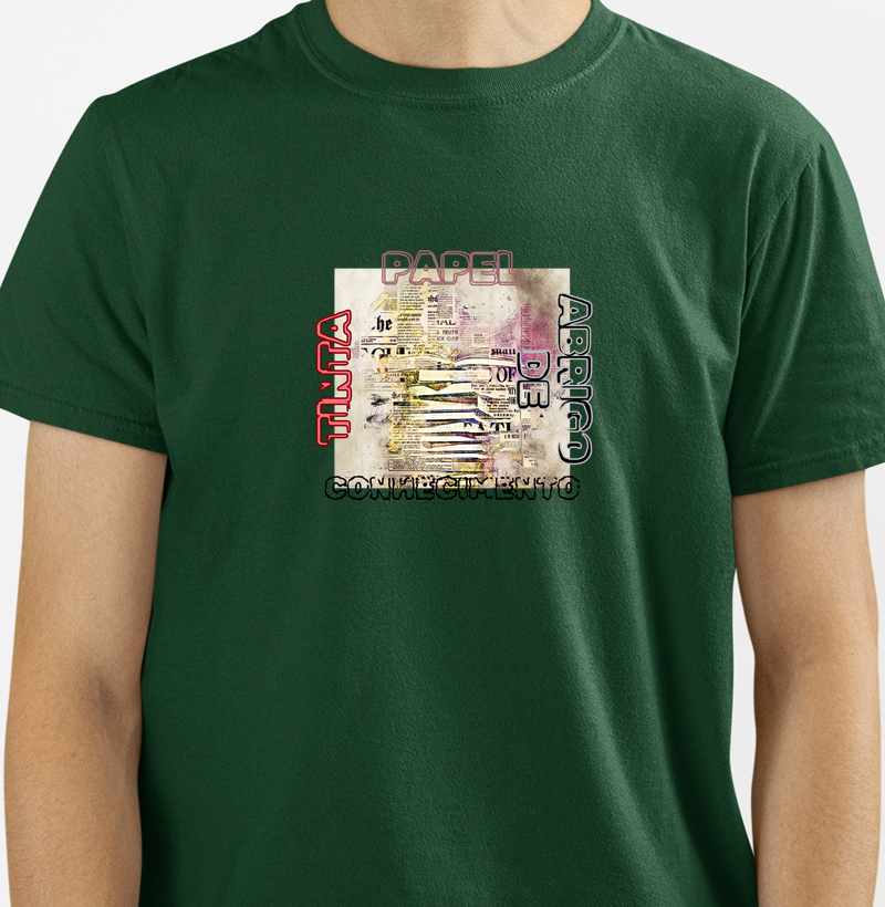 Camiseta Abrigo conhecimento