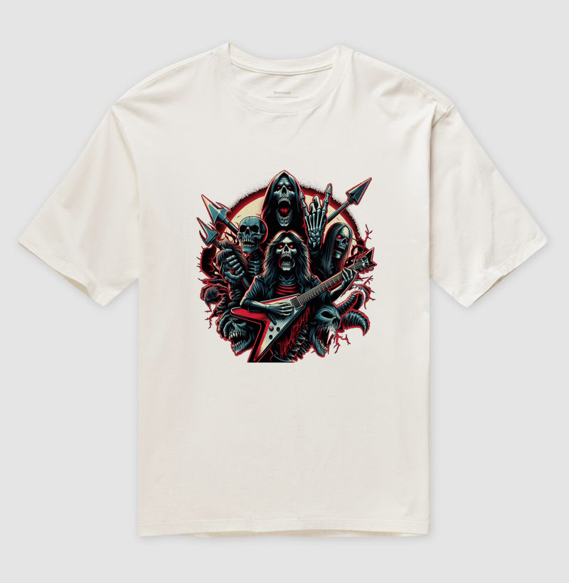 Rock Heavy Metal - 2 - Oversized - Exclusiva pedido Cliente
