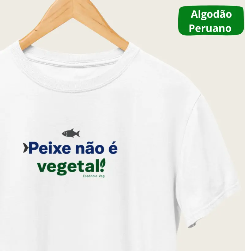 Peixe não é vegetal!