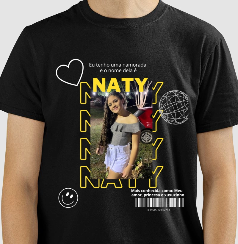 Camiseta dia dos namorados
