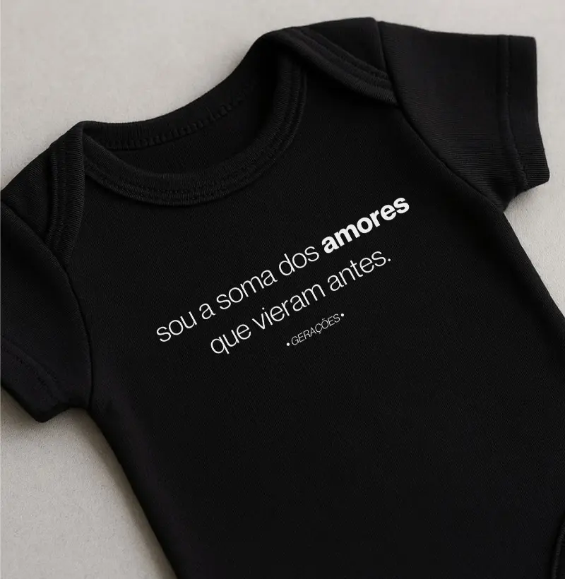 Sou A Soma Dos Amores Que Vieram Antes - Gerações