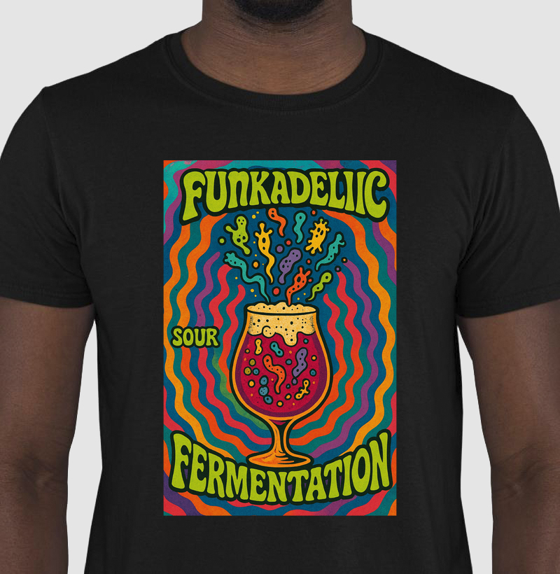 Camiseta Funkadelic Sour Fermentation – Psicodelia Cervejeira