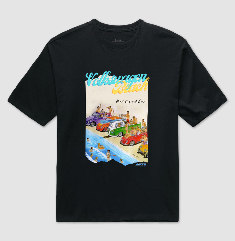 Volkswagen Beach Illustration Series
