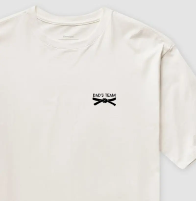 Camiseta Oversized Dad's Team