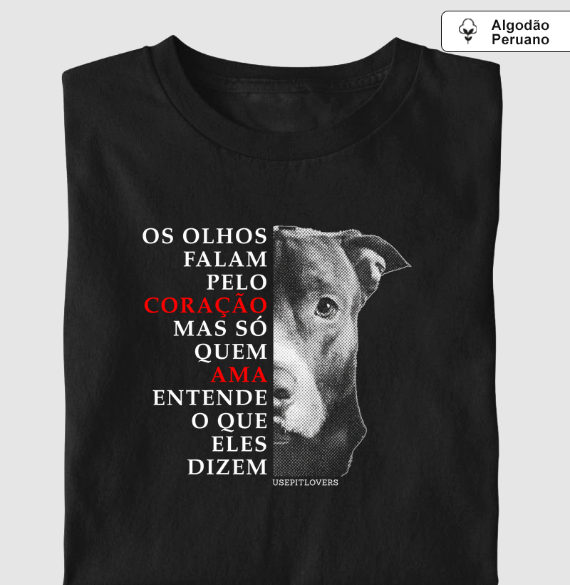 OS OLHAS FALAM PELO CORAÇÃO MAS SÓ QUEM AMA ENTENDE O QUE ELES DIZEM