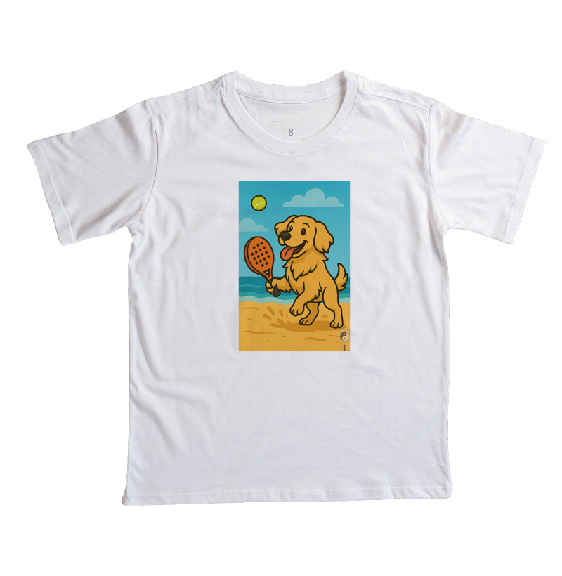 Golden Retriever Beach Tennis