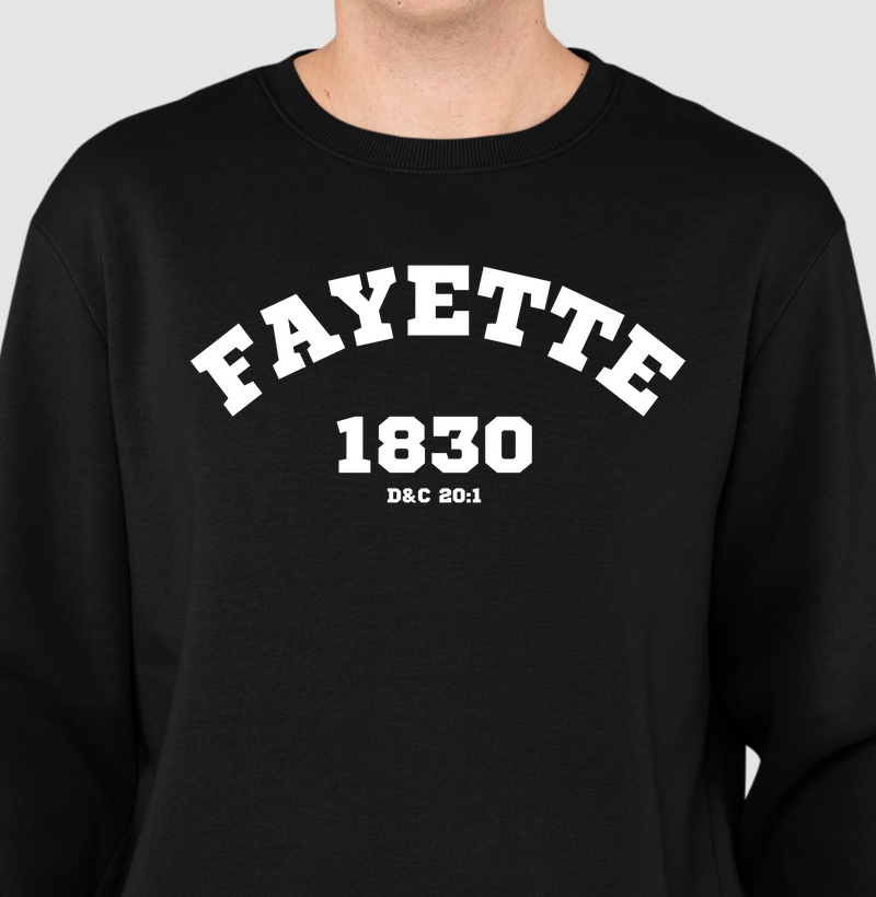 SUÉTER MOLETOM SLIM - FAYETTE 1930