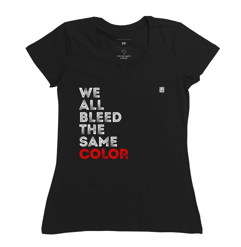We all bleed the same color