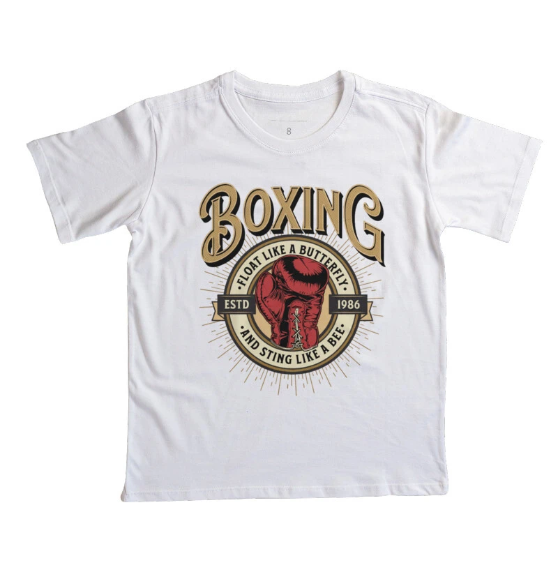 Camiseta Boxing Float and Sting - Infantil