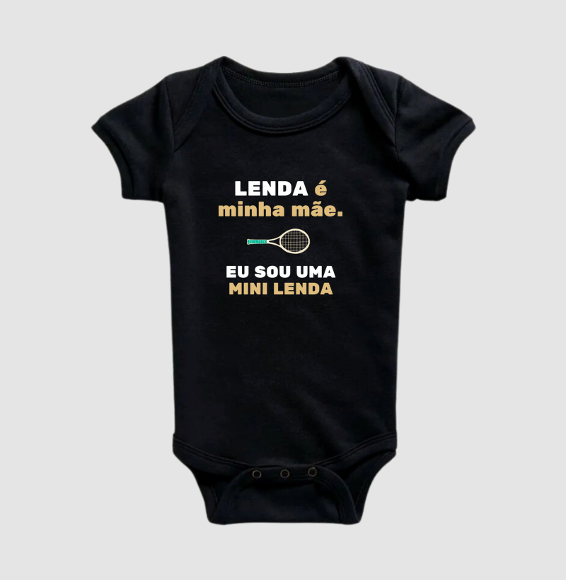 Lenda é minha mãe. Eu sou mini lenda