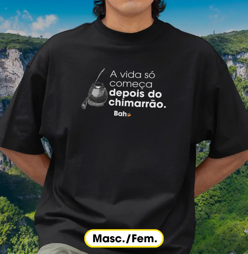 A vida começa depois do chimarrão