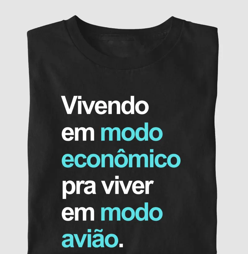 Pra viver em modo avião