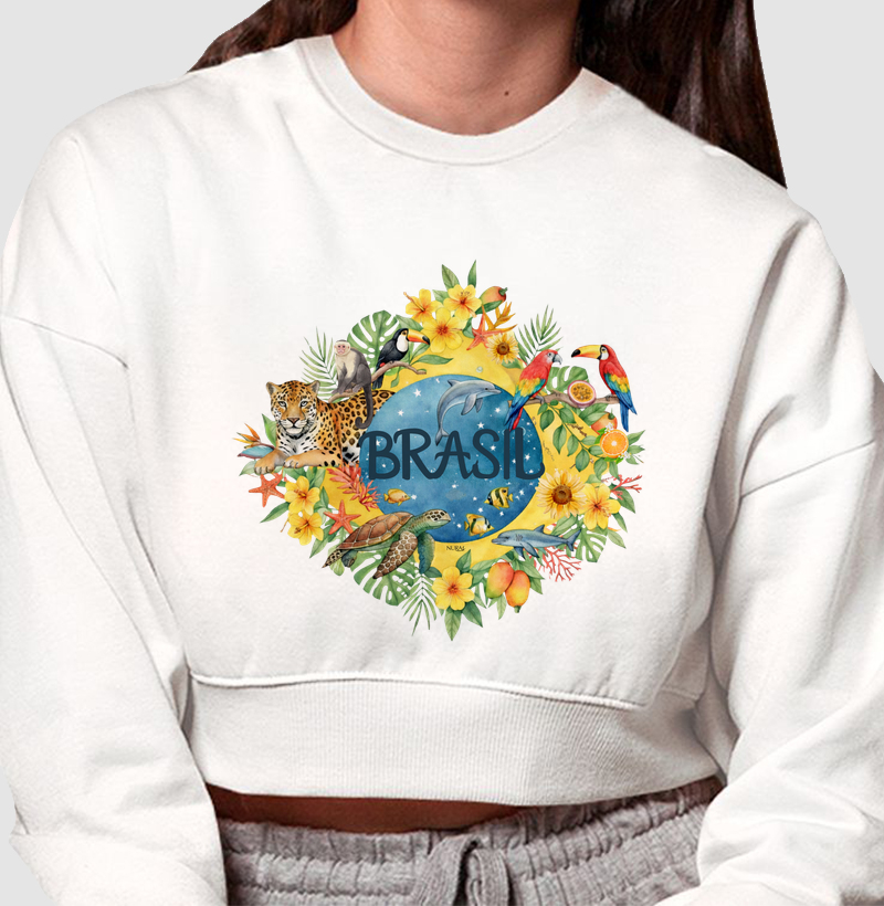 Bandeira Fauna e Flora Brasileira