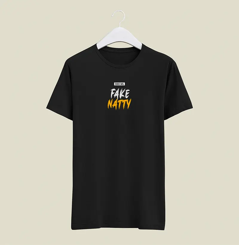 CAMISETA ESTAMPADA FAKE NATTY