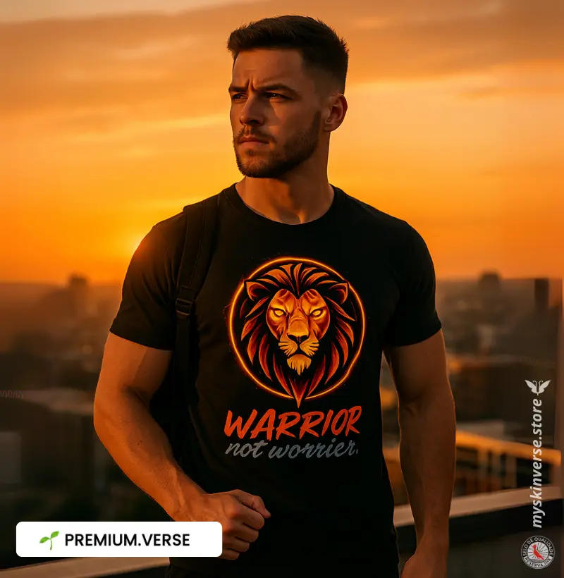 Warrior not worrier.