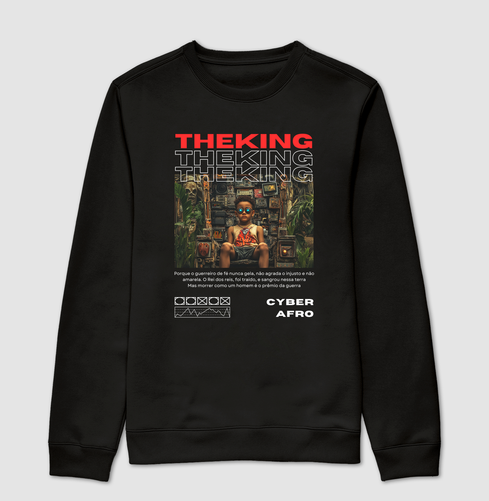 Suéter Moletom Cyber King