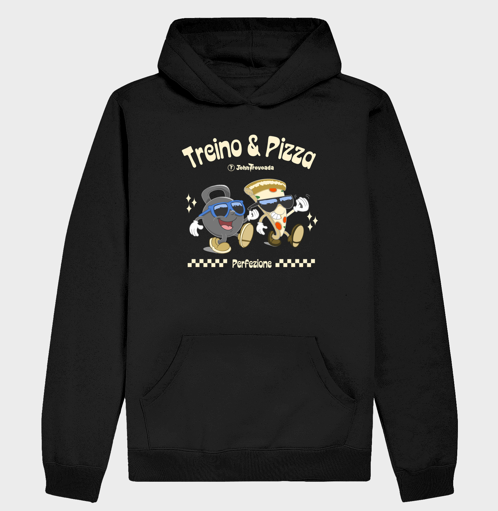 Moletom Treino e Pizza