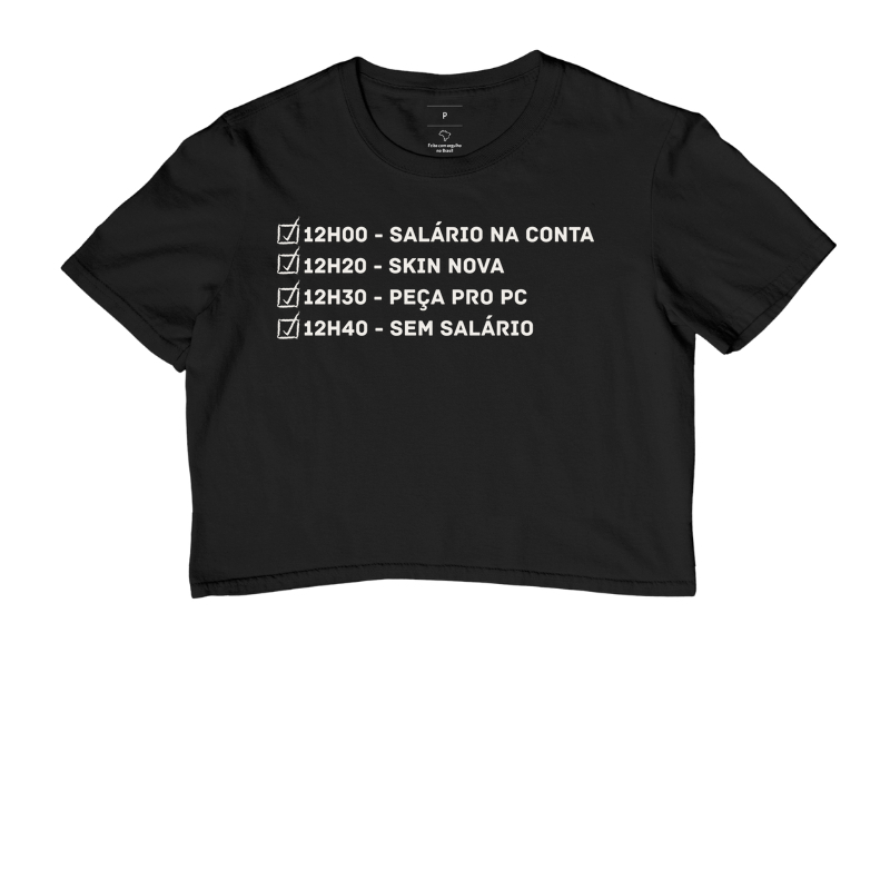 Salário na conta