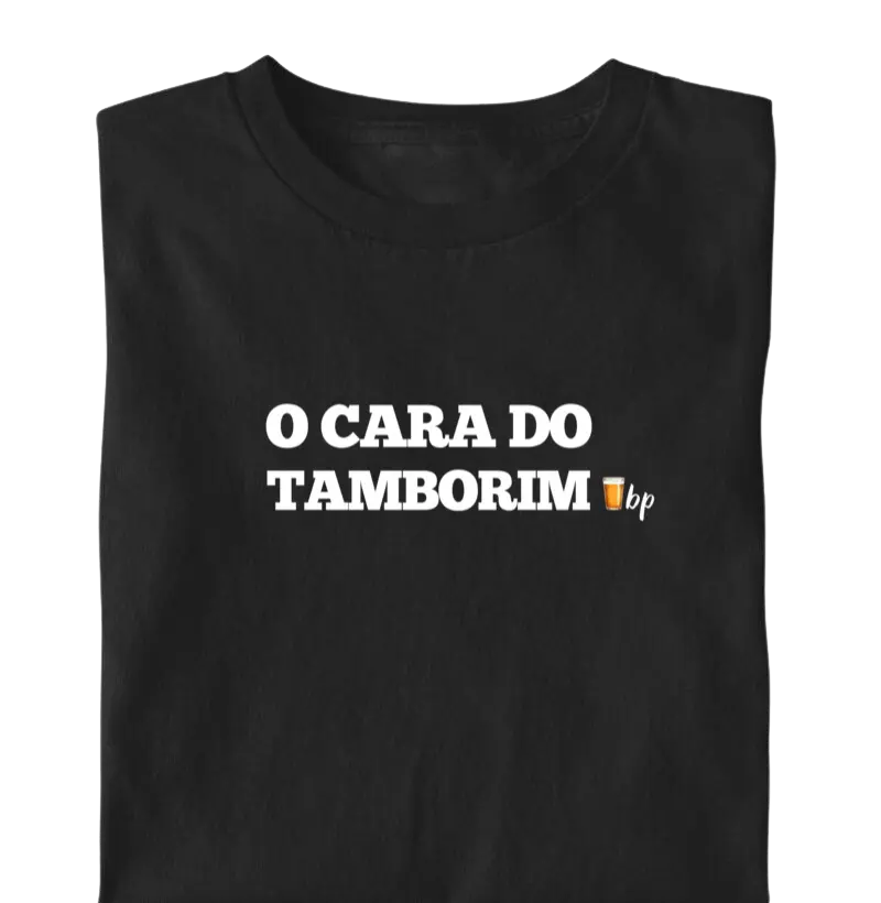 O cara do tamborim