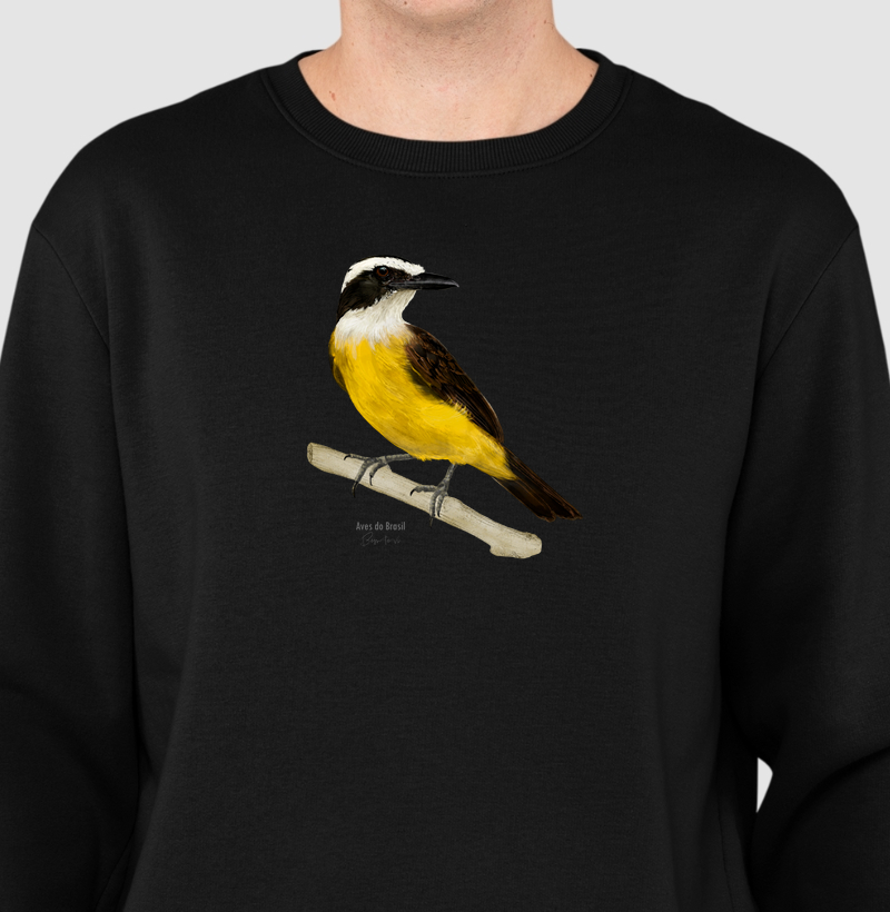 Aves do Brasil - Bem-te-vi - Moletom