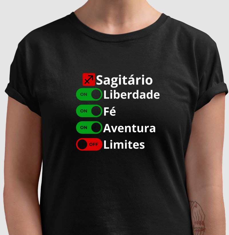 Camiseta Sagitário Free