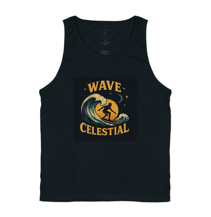 Camiseta Wave celestial