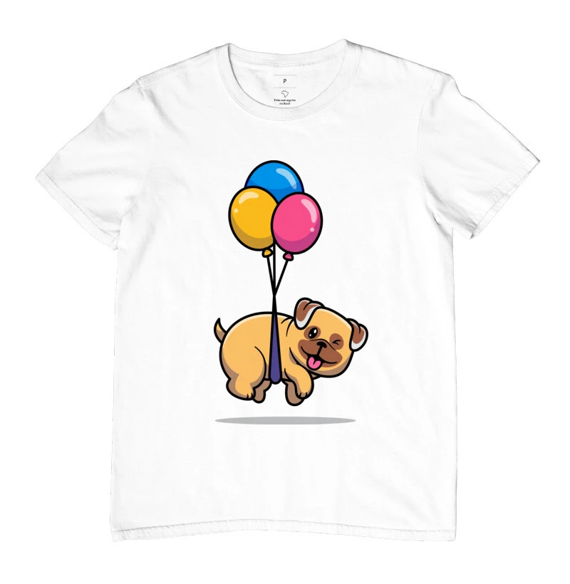 Camisa Dog Balões