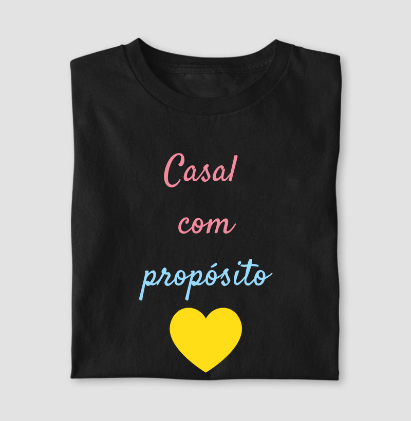 Aliança com Propósito - Camiseta Casal com Propósito