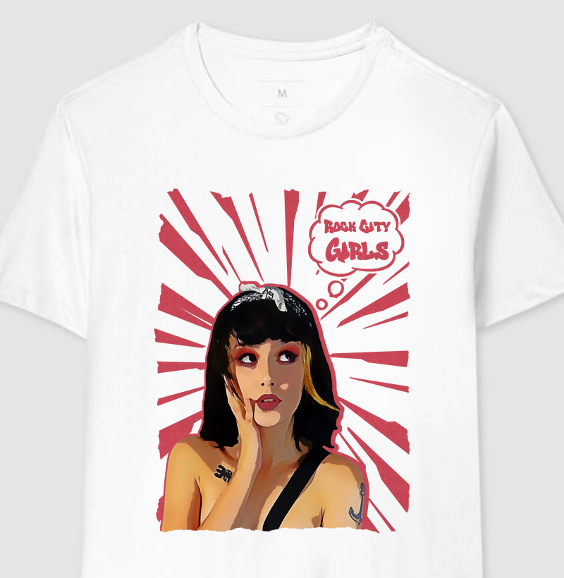 Sunday Comics - Camiseta Rock City Girls