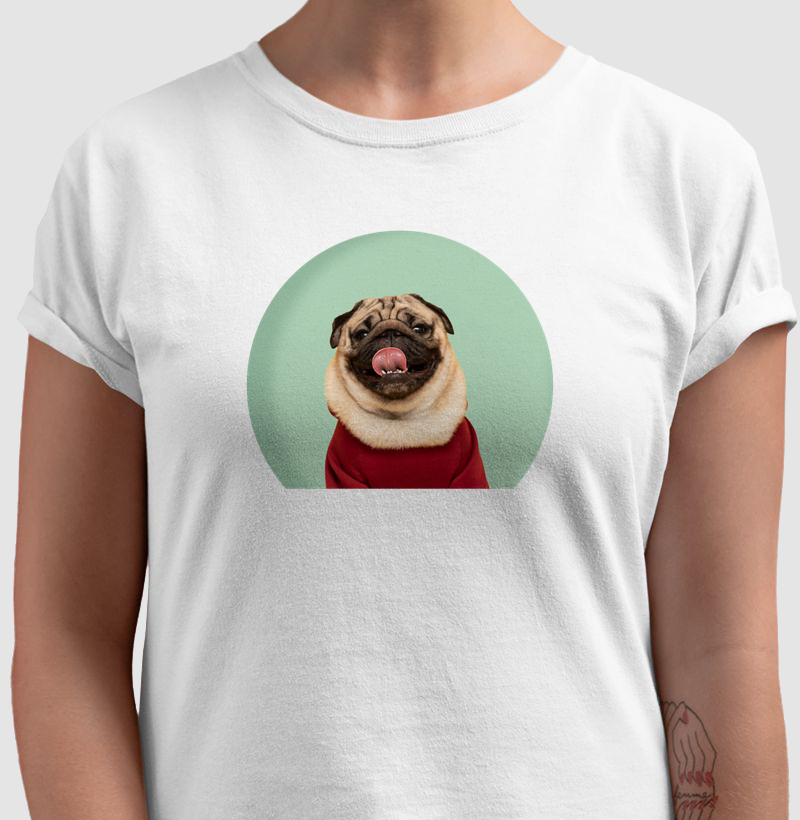 Pug Carismático – Estampa Criativa e Cheia de Personalidade | TODAY